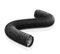 Aygrochy tuyau ventilation PVC en 100mm, 6m tuyau d'évacuation d'air flexible en Aluminium en acier inoxydable pour Climatisation Déshumidificateur Extracteur