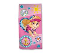 Aymaw Pat Patrouille Paw Patrol Draps de Plage en Coton, Serviette de Plage 70x140cm Ultra absorbante