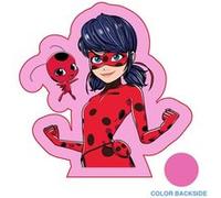 AYMAX Coussin Forme Miraculous Ladybug Rose G