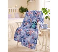 Aymax, Couverture Flanelle Disney Stitch & Angel 110x150cm - Sweetest Hugs All-Over - 100% Polyester - Licence Officielle