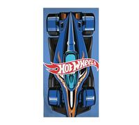 Aymax Draps de Plage Hot Wheels en Polyester, Serviette de Plage 70x140cm Ultra absorbante