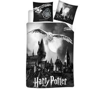AYMAX Harry Potter Parure de lit réversible Poudlard 2 pièces 155 x 220 cm