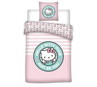 Parure de lit - PROMO LINGE - Hello Kitty - 140x200 cm - Réversible - Polycoton