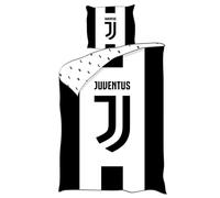 Aymax Parure de lit Juventus F.C. 100% coton Lavable en machine 140x200 cm