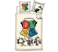 Aymax Parure de lit Poudlard Looney Tunes 135 x 200 cm