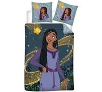 Aymax-Parure de lit Disney Wish Housse de Couette réversible Polycoton