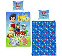 AYMAX S.P.R.L. Paw Patrol Kids Housse de Couette No Job is Too Big 140 x 200 cm Taie d'oreiller 63 x 63 cm
