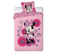 Aymax S.P.R.L S.P.R.L Disney Minnie Parure de lit 1 Personne Housse de Couette