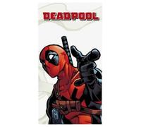 Aymax, Serviette de Plage Deadpool 70x140cm - Impression HD Comic - 100% Polyester - Licence Officielle