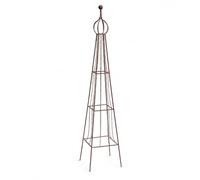 Aymzbd Treillis Obélisque Jardin en Métal pour Plantes Grimpantes - Support Robuste pour Vignes et Fleurs, Grand