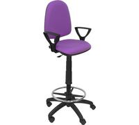 Ayna bali tabouret lilas bras fixes