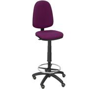 Ayna bali tabouret violet roulettes de parquet
