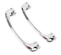 AYNEFY 1 Paire de Poignées de Porte Intérieures Chromées LWH106 4B3479 650306, Remplacement pour MG ETC. Poignée de Porte Intérieure Universelle avec Finition Chromée pour Voitures