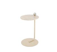 AYTM CASTELLUM Table D'appoint Sable Sable/ Travertin