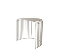 AYTM CURVA Table d'Appoint Taupe