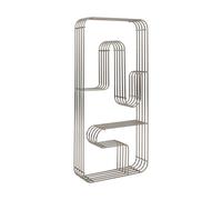 AYTM Étagère murale Curva rectangulaire Argent