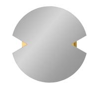 AYTM Miroir Verto Ø70 cm Noir