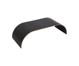 AYTM Plaque/plateau supérieur Curva pour étagère murale Curva 62.2 cm Noir