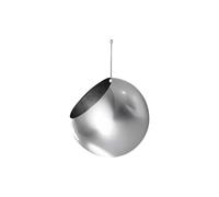 AYTM Pot suspendu Globe Ø21 cm H32 cm Argent