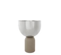 AYTM TORUS Cache-pot 17 cm Argent/Taupe