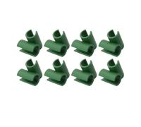 AYWTIUN Connecteur De Cadre Rond Attache en Plastique à Clip croisé de Jardin, Support Plante, connecteur Tige Serrage, greffage Plantes, Cadre, Fournitures, 5 50 pièces(0.8cm,10PCS)