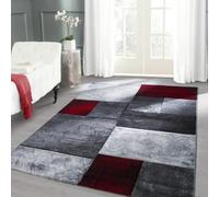 Ayyildiz Tapis 3D Moderne Designe découpe de Contour Hawaii 1710 Rouge - 160x230 cm