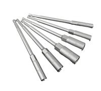 AYYSSM 1 pièce de 5.5 à 19mm de longueur, tête de douille, boulon, écrou, embout de tournevis, barre d'extension de 150mm, adaptateur de perceuse à percussion ouille(19mm)