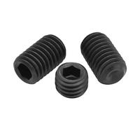 AYYSSM Lot de 100 vis de Serrage à Six pans Creux sans tête M2.5x2/2.5/3/4/5/6/8/10/12 mm, qualité 12.9(M2.5X4 100PCS)