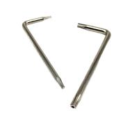 AYYSSM Tournevis à Six lobes T4 T5 T6 T7 T8 T9 T10 T15 T20 T25 T30 T40, tête Torx inviolable, trou de boulon de sécurit e tournevis, 1 pièce(T9 with hole)