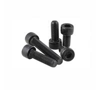 AYYSSM Vis à Six pans Creux Noire Haute résistance/vis à tête cylindrique M3M4M5M6M8M10(10pcs M8x50)