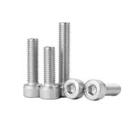 AYYSSM Vis Allen M7 M9 Boulon à tête cylindrique à Six pans Creux Boulon à tête cylindrique en Acier Inoxydable(M9x1.0mm 1pc,30mm)