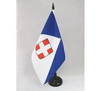 AZ FLAG Drapeau de Table Haute Savoie 21x14 cm Socle Plastique