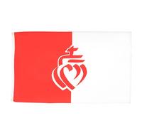 AZ FLAG Drapeau Département de la Vendée 150x90 cm Polyester 100D 2 Œillets | Usage intérieur et extérieur Drapeau décoratif vendéen catholique coutures doubles et bords renforcés