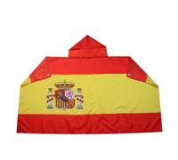 AZ FLAG Drapeau Espagne 150x90 cm - Cape Drapeau Espagnol 100% Polyester Avec Manches Intégrées - Body Flag 80g