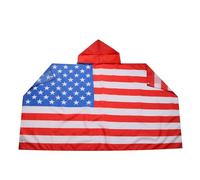 AZ FLAG Drapeau Etats-Unis 150x90 cm - Cape Drapeau Américain - Usa 100% Polyester Avec Manches Intégrées - Body Flag 80g