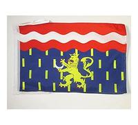AZ FLAG - Drapeau Haute-Saône - 45x30 cm - Pavillon Département Haut-Saônois 100% Polyester Avec Deux Cordelettes - 20g