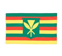 AZ FLAG - Drapeau Hawaii Kanaka Maoli - 150x90 cm - Drapeau Hawaïen Kanak 100% Polyester Avec Oeillets Métalliques Intégrés - Pavillon 110 g