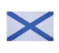 AZ FLAG - Drapeau Marine de guerre russe - 90x60 cm - Drapeau Navy Russie 100% Polyester Avec Oeillets Métalliques Intégrés - Pavillon 50 g