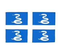 AZ FLAG - Drapeau Martinique - 150x90 cm - Drapeau Martiniquais - France 100% Polyester Avec Oeillets Métalliques Intégrés - Pavillon 110 g