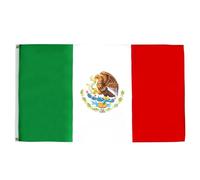 AZ FLAG Drapeau Mexique 90x60 cm Drapeau Mexicain Polyester 100D 2 Œillets