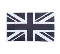 AZ FLAG - Drapeau Royaume-Uni noir - 90x60 cm - Drapeau Union Jack - Uk 100% Polyester Avec Oeillets Métalliques Intégrés - Pavillon 50 g