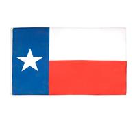AZ FLAG Drapeau Texas 180x120 cm Drapeau Texan Polyester 100D 2 Œillets | Usage intérieur et extérieur Drapeau décoratif coutures doubles et bords renforcés avec œillets métalliques