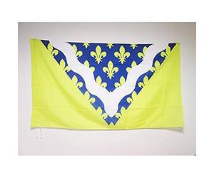AZ FLAG Drapeau Val-de-Marne 150x90 cm Français Polyester 100D Fourreau | Usage intérieur et extérieur Drapeau décoratif coutures doubles et bords renforcés avec fourreau pour mât
