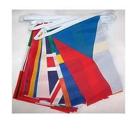 AZ FLAG - Guirlande Drapeau 28 pays de l'Union Européenne - 6 Mètres Avec 28 Petits Drapeaux Européen - Europe - Ue De 15x10 cm - Fanion 100% Polyester - 70g