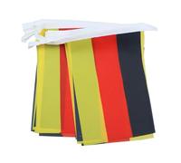 AZ FLAG - Guirlande Drapeau Allemagne - 4 Mètres Avec 20 Petits Drapeaux Allemand De 15x10 cm - Fanion 100% Polyester - 40g