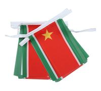 AZ FLAG Guirlande Guadeloupe indépendant 6 m 20 drapeaux Polyester Léger