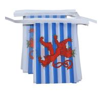 AZ FLAG Guirlande Luxembourg avec lion 6 m 20 drapeaux Polyester Léger