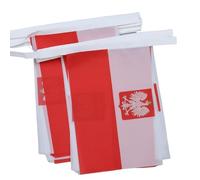 AZ FLAG Guirlande Pologne avec Aigle 6 m 20 drapeaux Polyester Léger