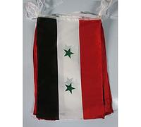 AZ FLAG Guirlande Syrie - Armée Syrienne libre 12 m 20 drapeaux