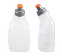 Azarxis Flasque Running Gourde Hydratation Bidon Sport Bouteille d'Eau pour Sac à Dos Ceinture Marathon (250ml - 2 Pièces)